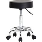 ALIGHTUP Tabouret cosmétique roulette pivotante 360 ° réglable- tabouret salon Spa beauté Chaises-33*33*64.5cm-NOIR