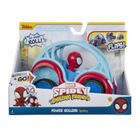 Power Roller Spidey – Voiture 15 Cm – Recule, Flippe Et Continue – Inspiré Du Dessin Animé – Dès 3 Ans