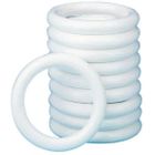 MOBOIS Lot de 10 anneaux - D: 70 mm - blanc