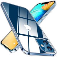 Coque pour iPhone 12-iPhone 12 Pro (Transparente et Anti-jaunit) Souple TPU et Ultra Fine Coque iPhone 12 Silicone Coque iPhon[699]