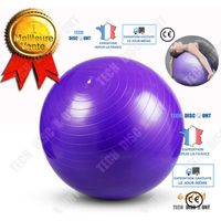 TD® ballon de yoga pour étirements abdos muscles fitness santé sport accessoire de yoga cadeau utilisation simple souplesse