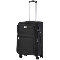 Medium Valise TravelZ Softspinner 67cm TSA - Expandable - Noir