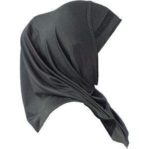 ECHARPE - FOULARD Hijab Al Amira Pour Filles Avec Bordure À Paillettes, Écharpe Prête À Enfiler, Idéale Pour Toute Occasion À L'École Ou À La [n14178]