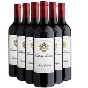 VIN ROUGE Château Montrose Rouge 2016 - Lot de 6x75cl - Vin 