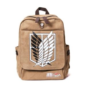 Eren Logo Bataillon d/’Exploration Sac /à Dos Motif Attaque des Titans
