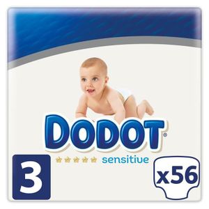 Couches Dodot Baby-Dry Taille 6+ à partir de 14 kg 54 unités - Couches -  Bébé et Maman