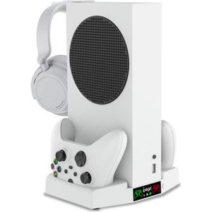 Mcbazel Xbox Series X Kits de Montage Mural avec Ventilateur de  Refroidissement, Support de Système de Refroidissement LED RVB avec Niveaux  de Vitesse Réglables/Ports USB/Supports de Contrôleur : : Jeux  vidéo