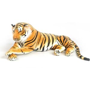 tigre en peluche geant