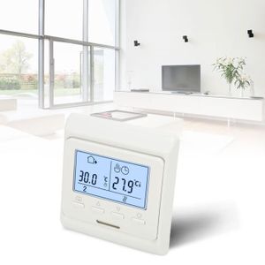 THERMOSTAT D'AMBIANCE Thermostat de Chauffage au Sol - QIILU - Contrôleu