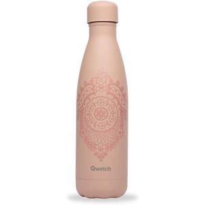 GOURDE Qwetch - Bouteille Isotherme Albertine Rose 500ml 