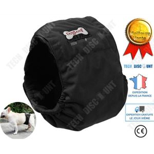 COUCHE - CHALEURS TD® couche pour chien male lavable incontinent pet