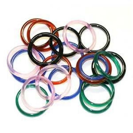 Lot de 3 Bagues anneaux joncs en Pierre naturelle 3mm Achat Vente bague anneau Lot de 3 Bagues anneaux joncs en Pierre naturelle 3mm