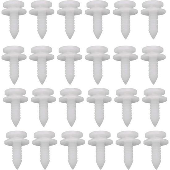 Lot De 10 Clips De Fixation Dessous De Moteur SG Store – Alliage Alu Pour Peugeot/Citroën 206, 207, 406, Etc.