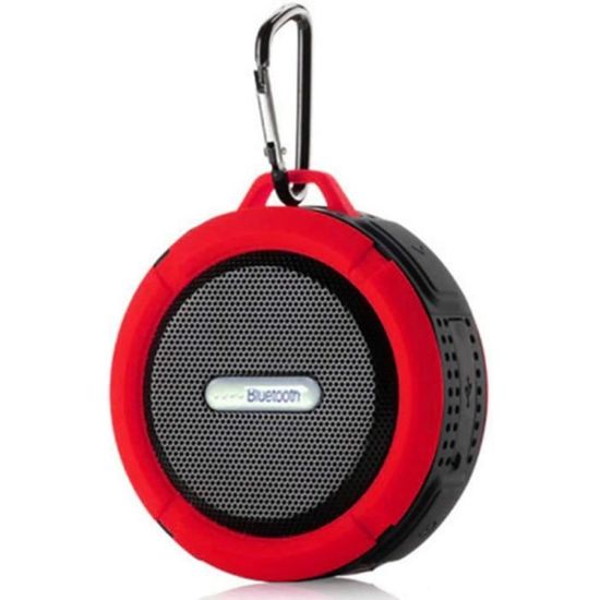 Haut-parleur stéréo sans fil Bluetooth V4.2 portable T&G TG106 avec poignée