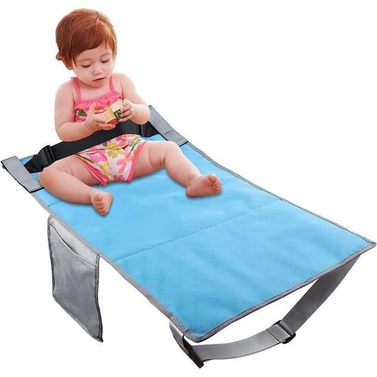 Repose-Pied Avion Enfant - Extension Siège 44x79cm, Léger, Pliable, Avec Tablette