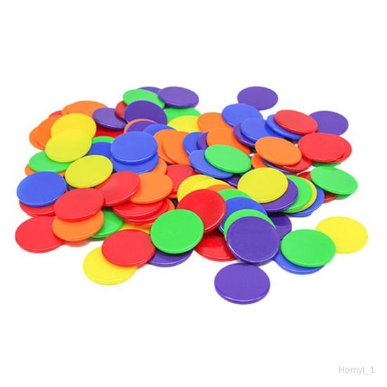 1000 Jetons Transparents Pour Bingo - Diamètre 3/4 De Pouce - Pour Jeux Et Fêtes (Neuf)