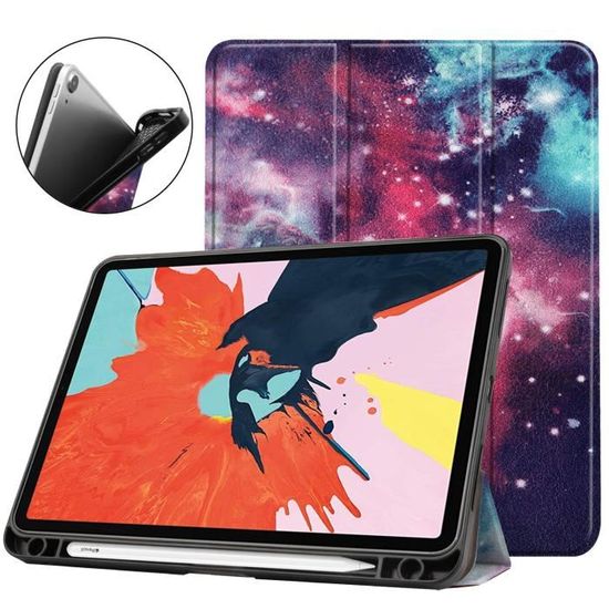 Bleu Protecteur d/écran pour iPad Air 4/ème G/én/ération 2020 FSCOVER /Étui Antichoc pour Nouveau iPad Air 4 2020 10.9 Coque Housse Robuste avec Dragonne Bandouli/ère Support Rotatif /à 360