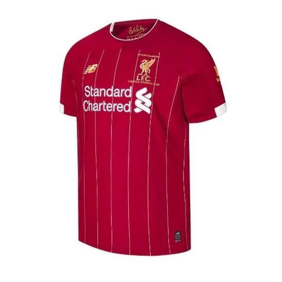 New Balance Official Liverpool Champions Maillot Domicile Football 2020 Enfants