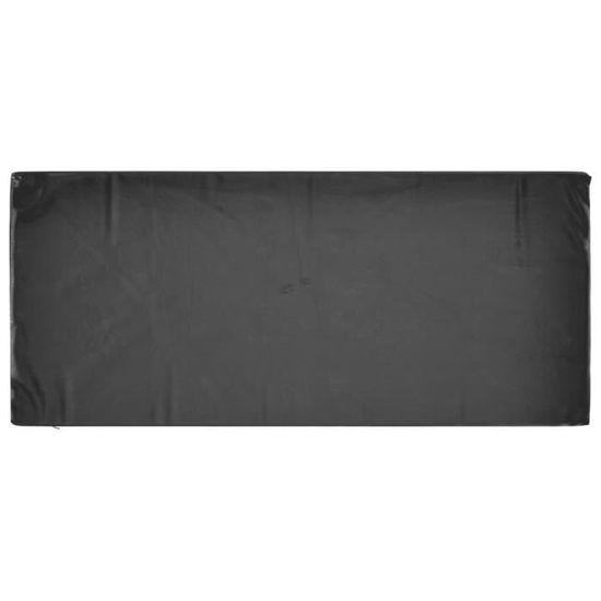 Coussin De Banc Extérieur 150 X 30 X 3 Cm - Housse En Cuir PU Imperméable - Antidérapant - Pour Baie Vitrée, Terrasse, Jardin