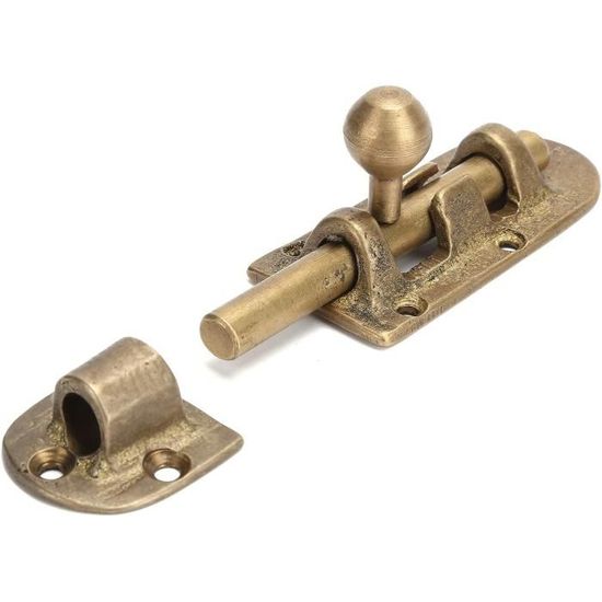 Loquet Coulissant En Laiton Massif Pour Intimité – 12 Pièces, 63mm – Onestopdiy