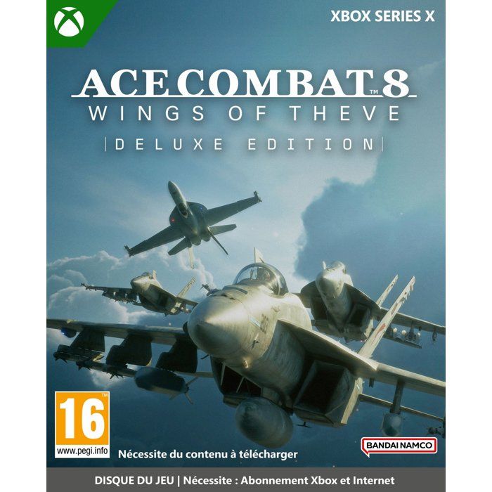 ACE COMBAT 8: WINGS OF THEVE - Deluxe Edition - Jeu XBOX SERIES X