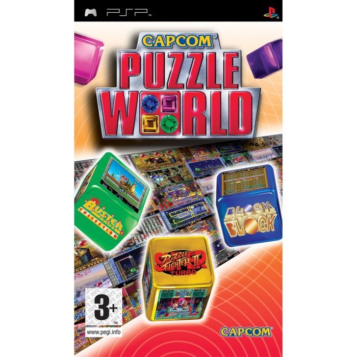 Capcom Puzzle World Jeu Psp