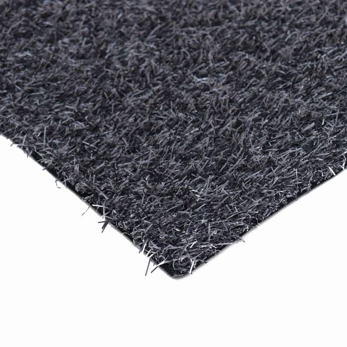 Gazon synthétique 20mm gris - Club House 1x4m - pelouse artificielle pour balcon, terrasse, véranda, patio, piscine