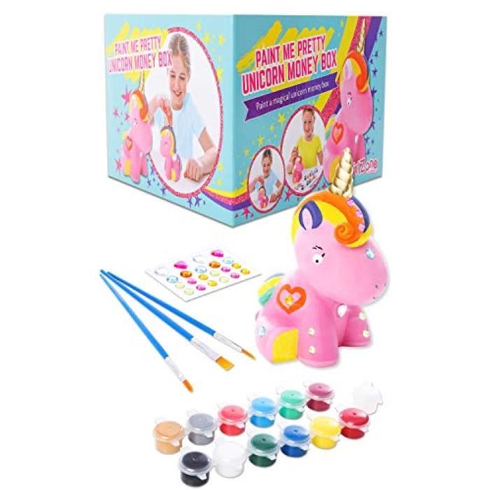 Jeu De Coloriage V7MKH : Paint Your Own Unicorn Money Box for