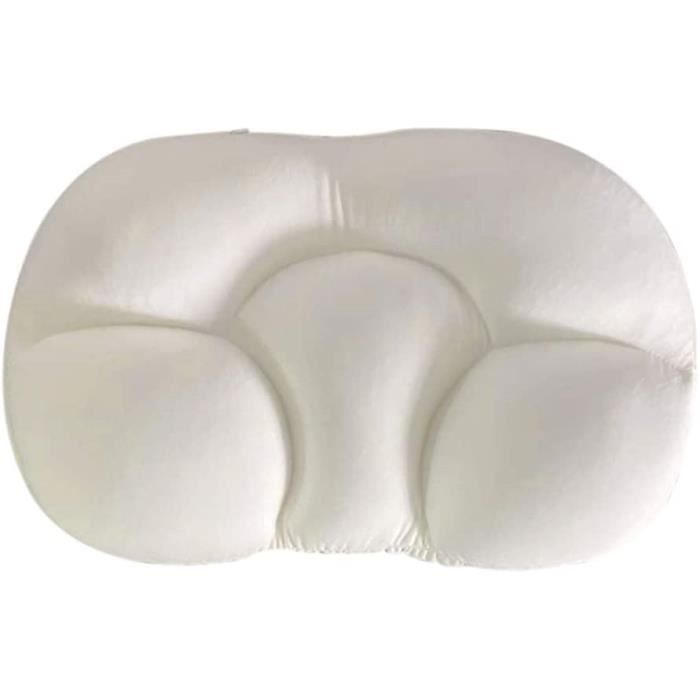 Oreiller de Sommeil Rapide, Oreiller esthétique de Sommeil de Nuage Complet, s'adapte à l'oreiller Ergonomique en Mousse à mémoire