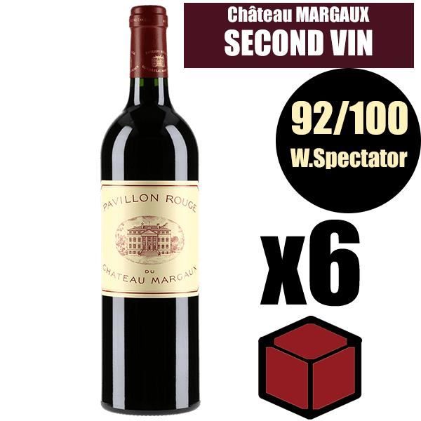 X6 Pavillon Rouge du Château Margaux 2014 75 cl AOC Margaux Rouge 2ème Vin Rouge