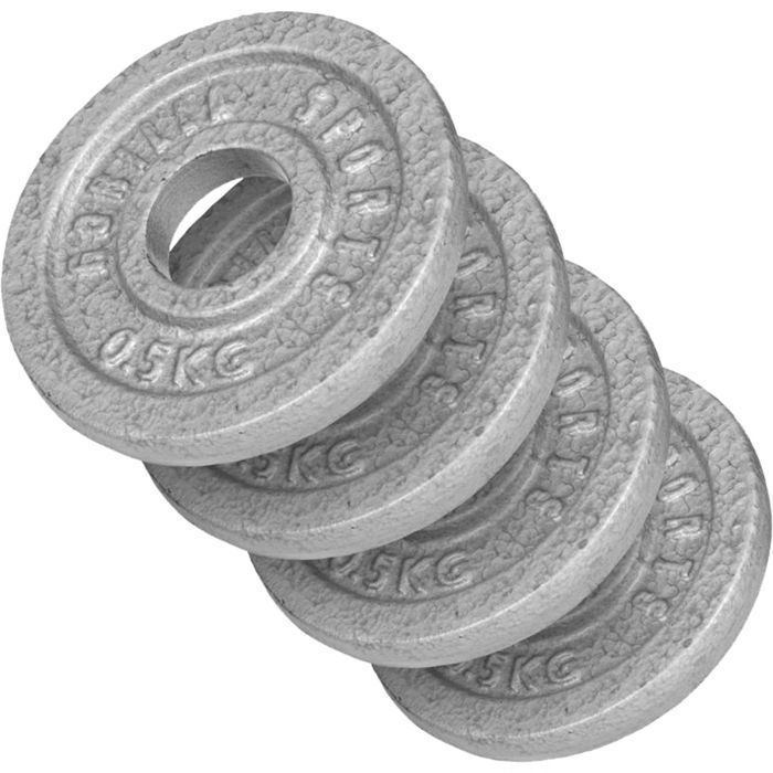 4 x Poids disque en fonte 0.5 Kg