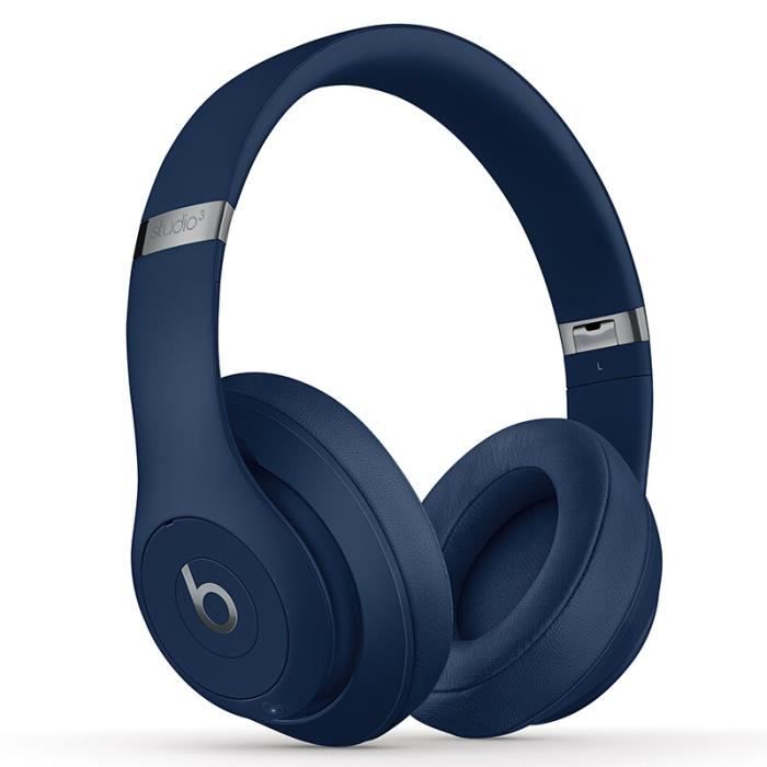 BEATS STUDIO 3 Casque Bluetooth Sans Fil - Bleu