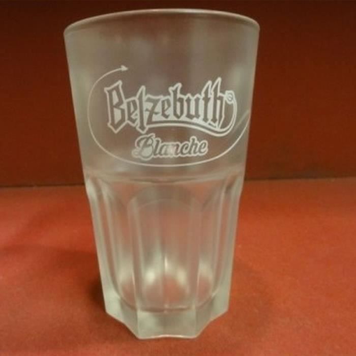 lots de 6 verres à bière belzebuth 25 cl