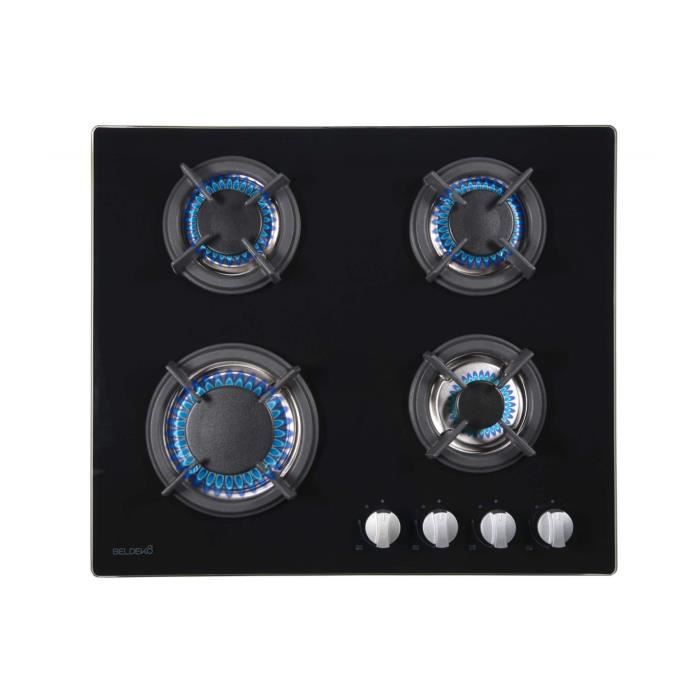 Table de cuisson gaz - BELDEKO BTG4Z-F01VNO