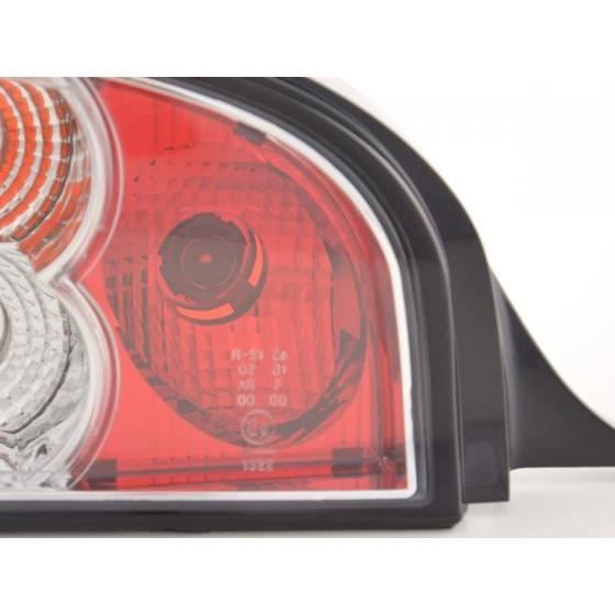 LED Feux arrières pour Citroën Saxo (type S/S HFX / S KFW) année 96-02, chrome - - année: 1996 à 2002- couleur: chrome