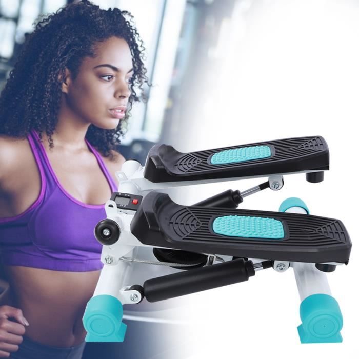 Stepper fitness cordes élastiques poignée équipement de fitness à domicile minceur pédale d'exercice(livré sans batterie) - QIN