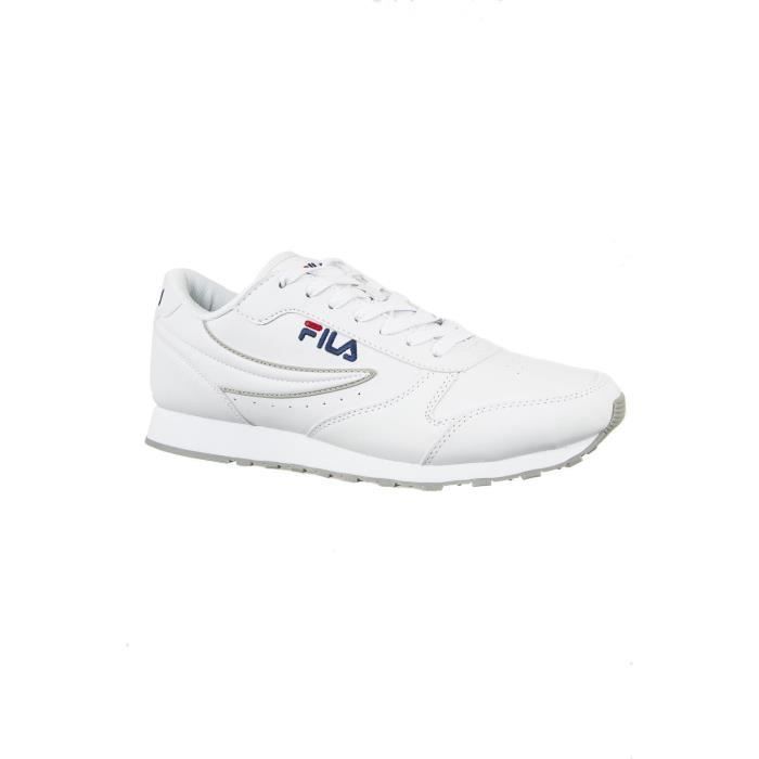 baskets mode fila 1010263 orbit low blanc