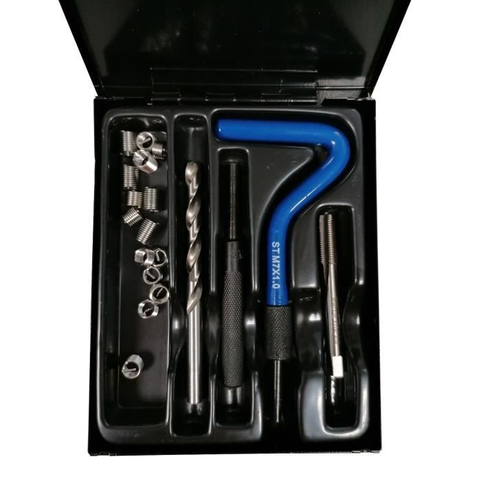 KIT FILETS RAPPORTES M 7 x 100 Type HELICOIL