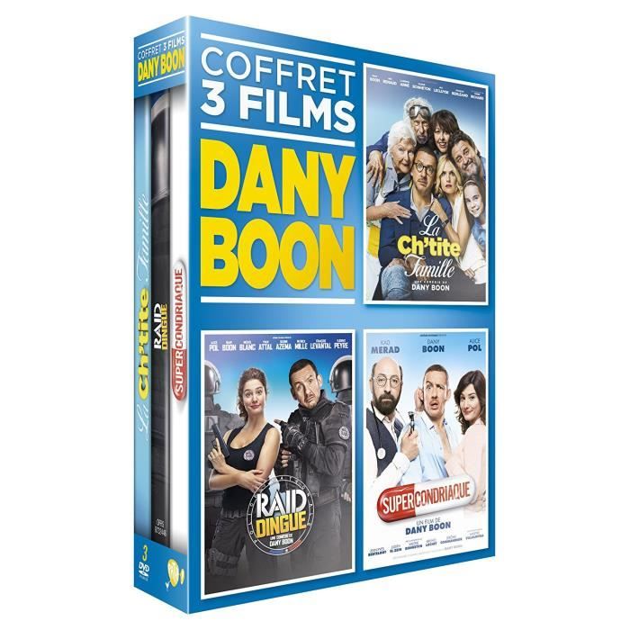 Dany Boon Coffret 3 Films - La Ch'tite Famille + Raid Dingue + Supercondriaque