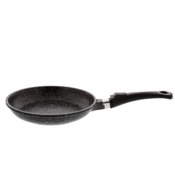 PRADEL EXCELLENCE Poêle 24 cm fonte alu façon pierre