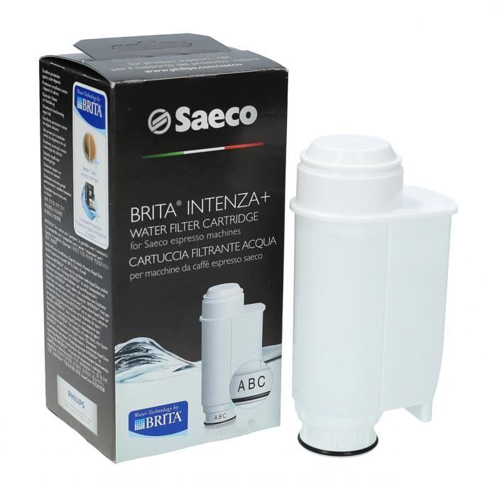 Saeco Cartouche filtrante Brita Intenza +, pièces de rechange pour cafetiere Philips Xsmall HD8743