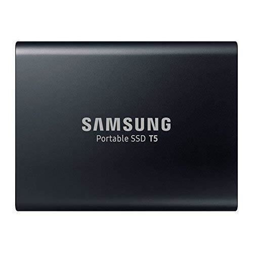 Samsung Disque Dur Externe SSD Portable T5 (1 To) - MU-PA1T0B/EU