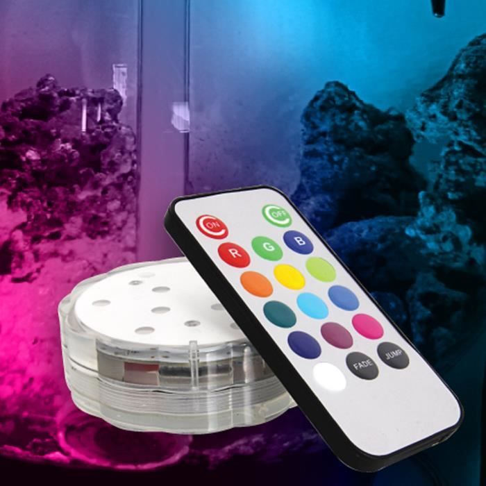 Aqua Mood Light lumière LED couleurs avec téléc…