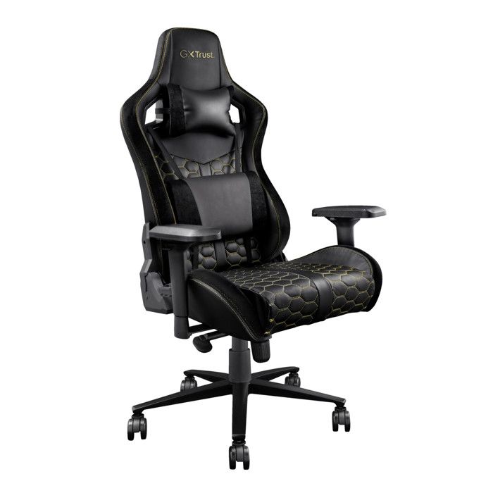 Trust Gaming GXT 712 Resto Pro Chaise Gamer - Siège Gaming Noir