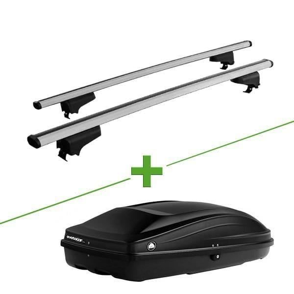Pack barres et coffre de toit WABB WABB Rail XL + Wabb S pour Renault Koleos 5 portes - 3666028624849