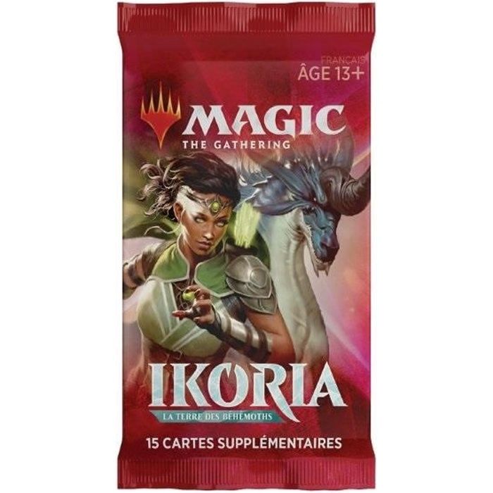 BOOSTER DE 15 CARTES SUPPLEMENTAIRES MAGIC THE GATHRING - LES TERRES DES BEHEMOTHS - IKORIA