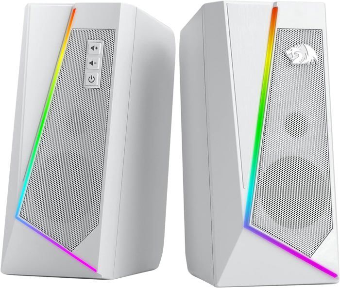 Enceintes PC Trust Tytan 2.0 - 36W, Connexion USB Et Jack 3.5mm - Son Puissant Pour Films, Musique Et Jeux