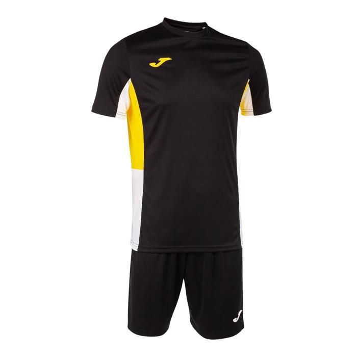 Ensemble maillot et short enfant Joma Danubio II - noir/jaune/blanc Ensemble maillot et short enfant Joma Danubio II - noir/jaune/blanc