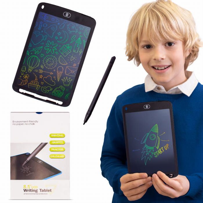 Lisciani – Oceania Pocket Drawing School – École De Dessin Vaiana, 4 Mini Ardoises Effaçables + Cahier, Dès 3 Ans, Motricité Fine