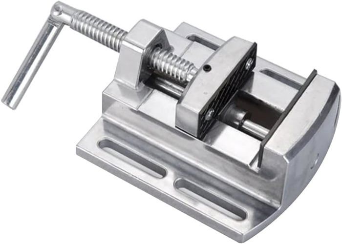 Étau Perceuse Colonne Pivotant 4'' - Étau De Table Résistant Pour Atelier